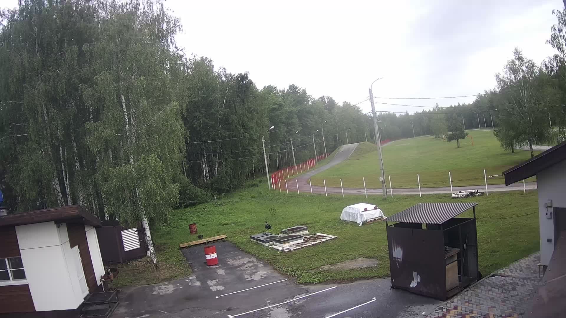 Камера в Биатлонном комплексе