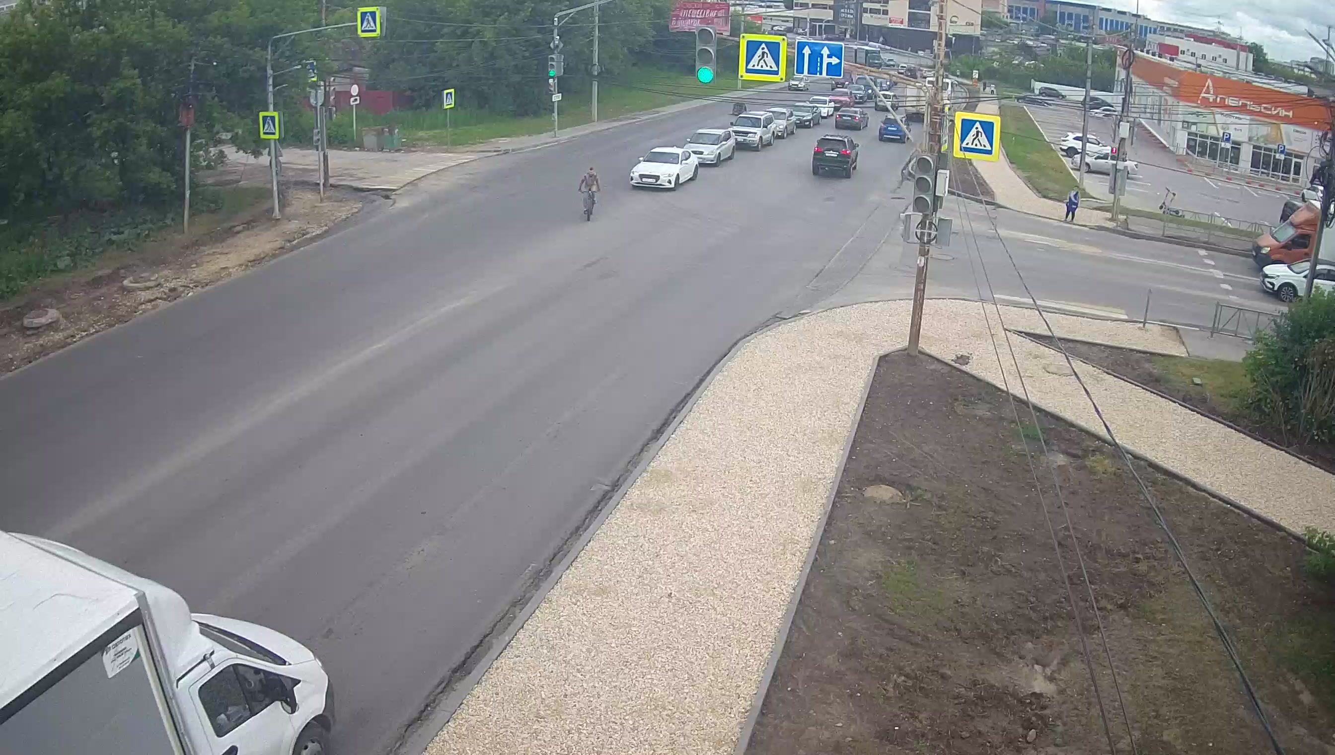 Камера Рязани на проезде Яблочкова/улице Тимуровцев - Камеры.Рязань