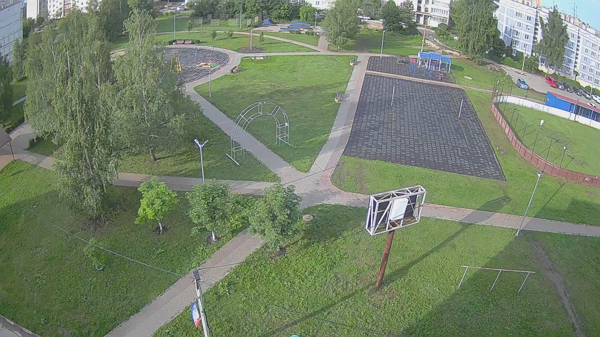 Камера в Рыбном в Городском парке, камера №1- Камеры.Рязань